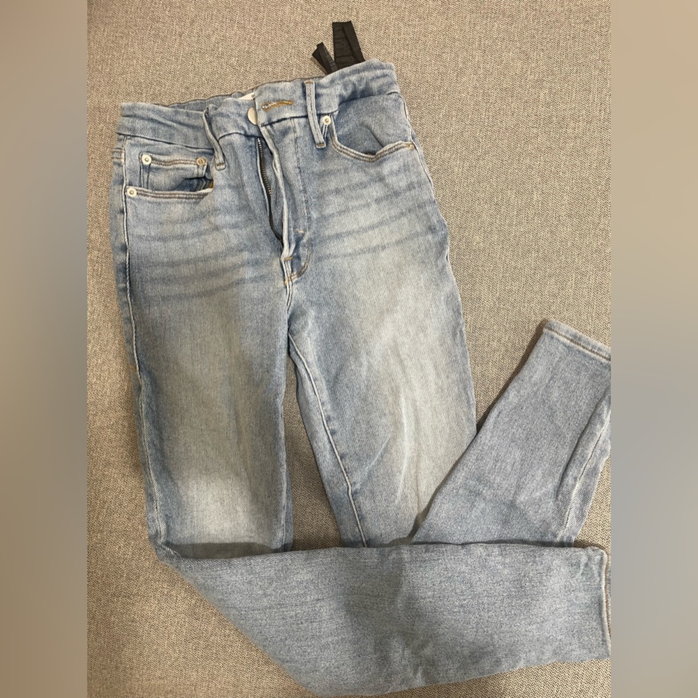 GOOD AMERICAN X ZARA SKINNY DENIM JEANS